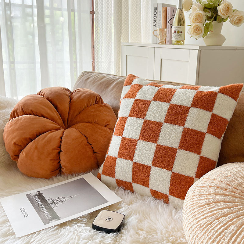 Cute Plush Heart Decorative Pillow
