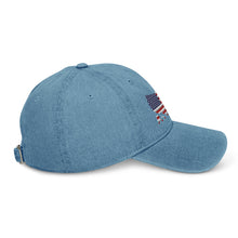 Load image into Gallery viewer, Americas Silhouette Denim Hat
