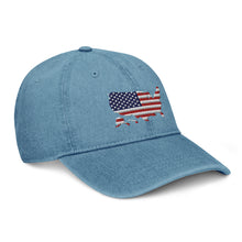 Load image into Gallery viewer, Americas Silhouette Denim Hat
