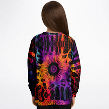 Load image into Gallery viewer, Kids/Youth Tie Dye Eye Sweatshirt
