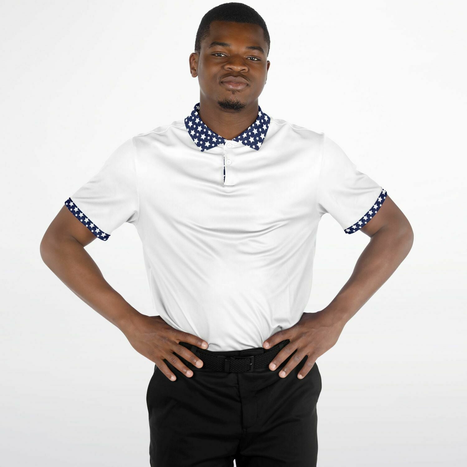 Patriot Stars Mens Polo Shirt
