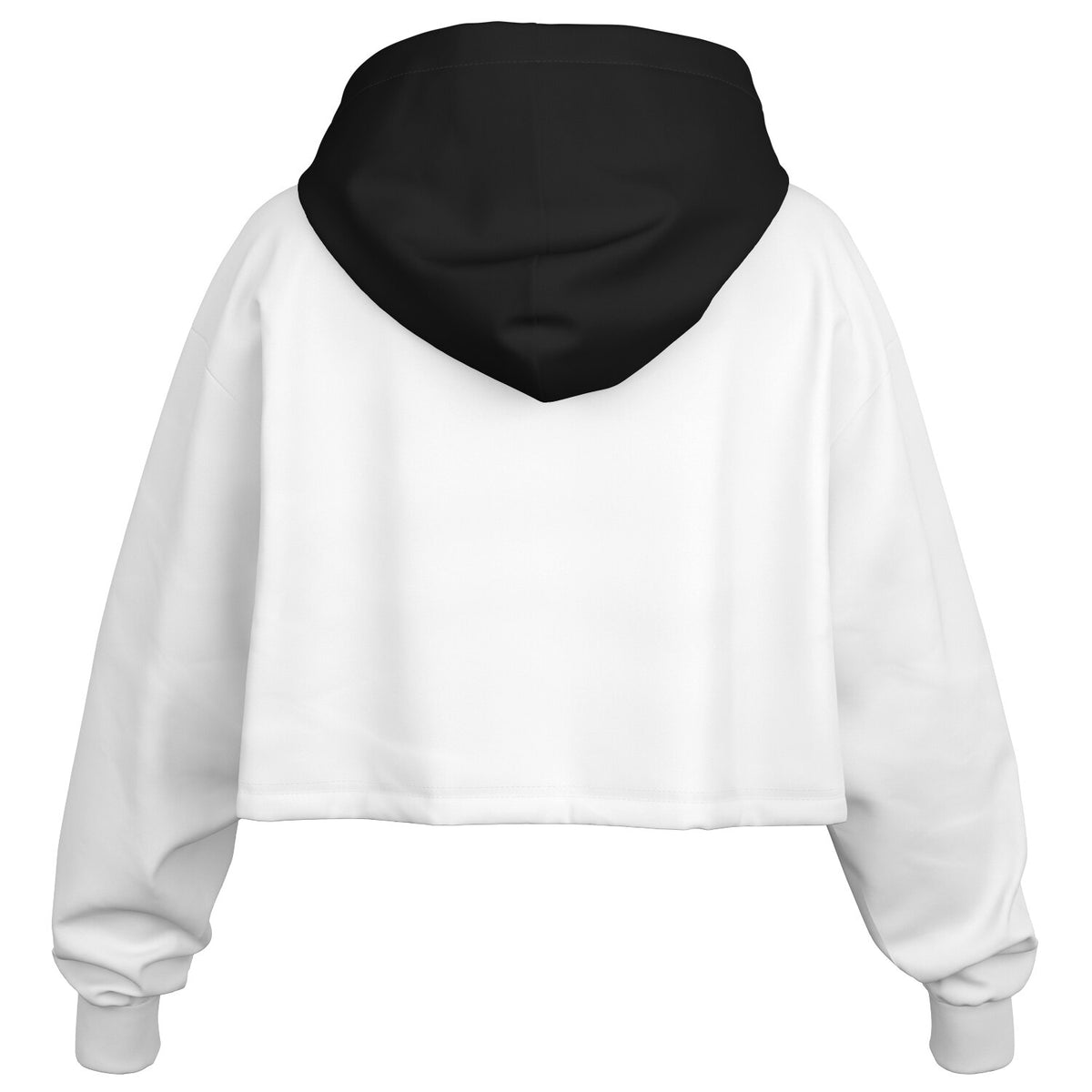 Ghost Face Cropped Ladies Dance Hoodie