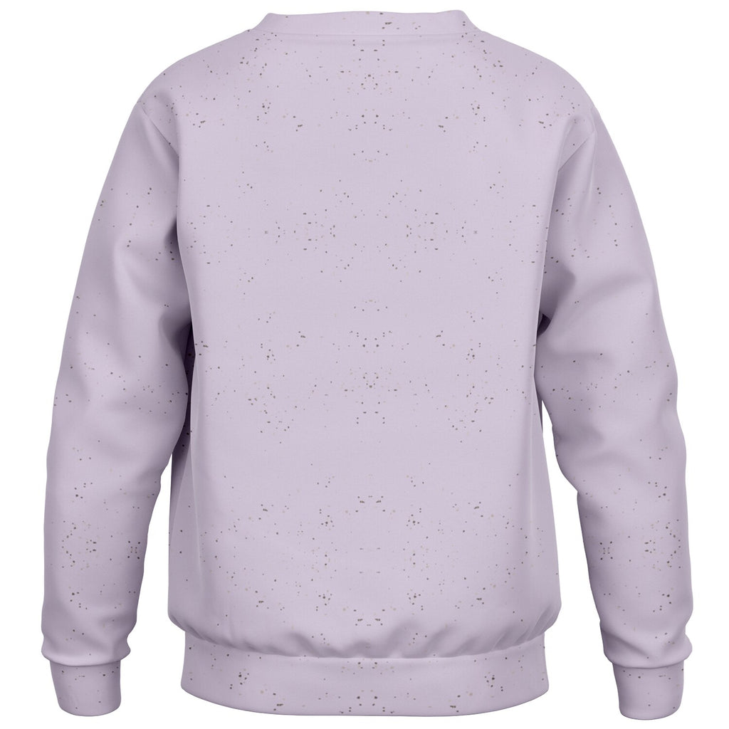 Purple Speckled Fashion Kids/Youth Sweatshirt
