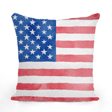 Load image into Gallery viewer, Stars and Stripes Sequin Cushion Cover
