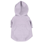 Purple Spackled Fashion Dog Zip-Up Hoodie