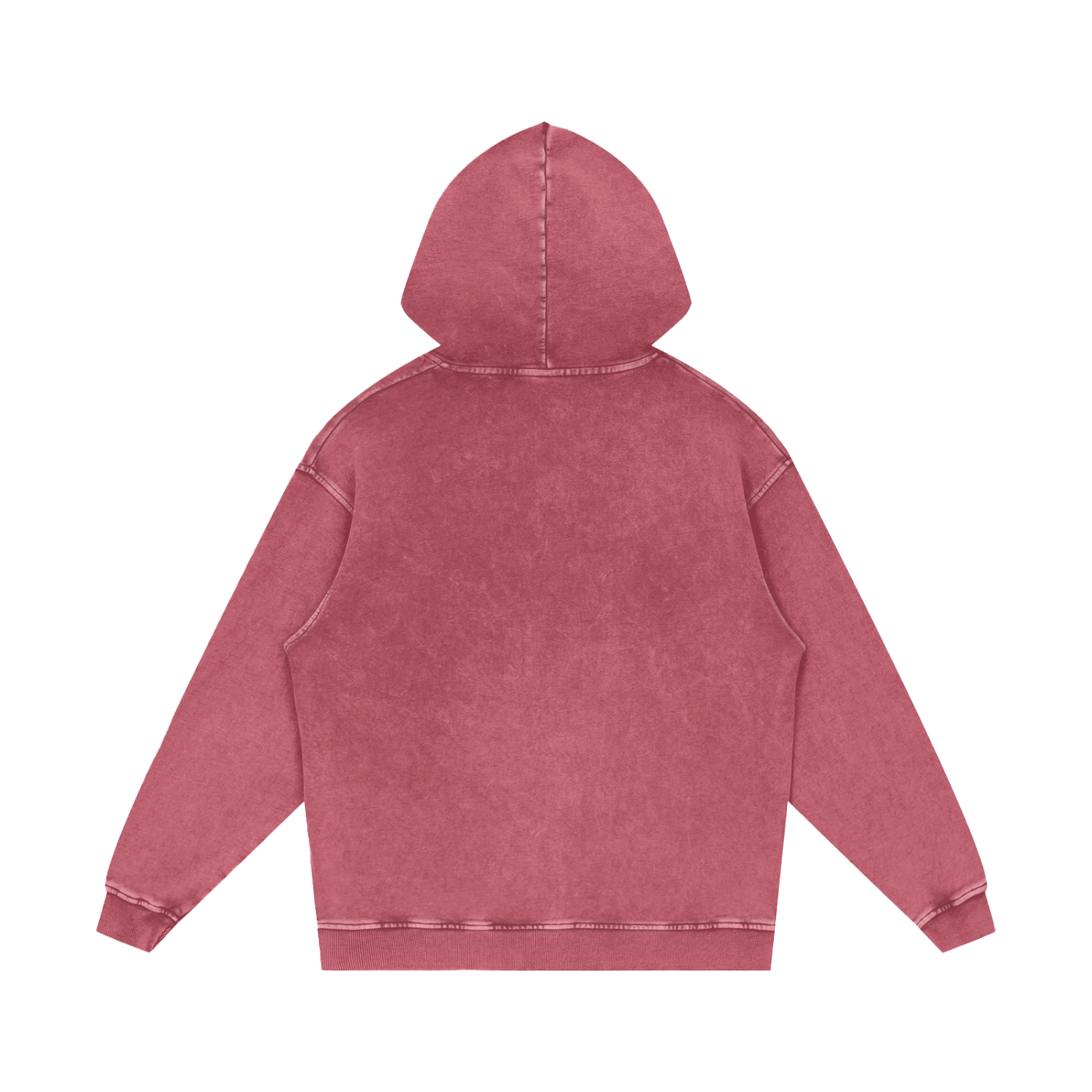 Happy Jack Snow Washed Loose Cotton Unisex Hoodie