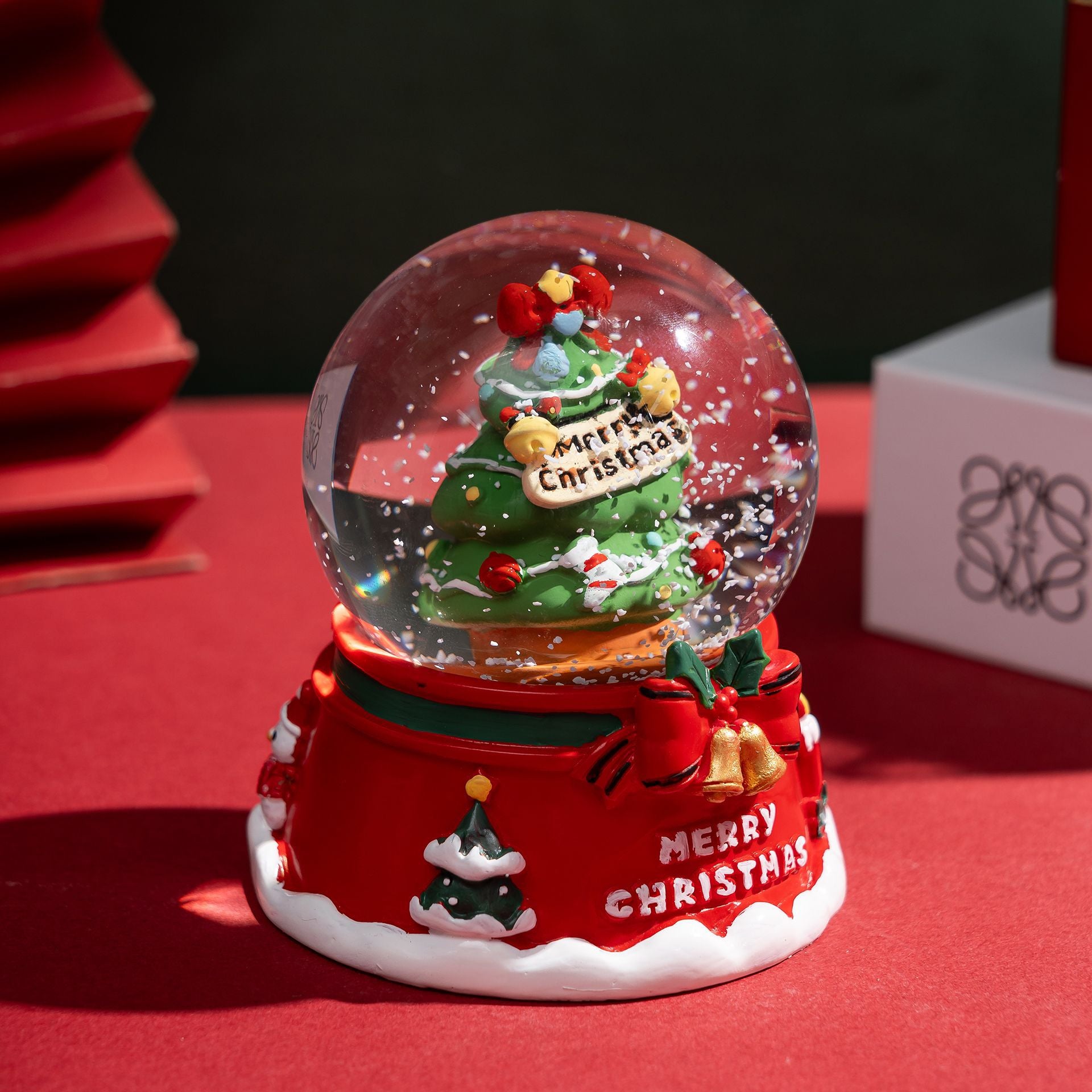 Christmas crystal ball