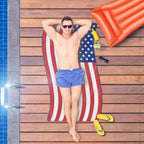 Wavy Flag Beach Towel
