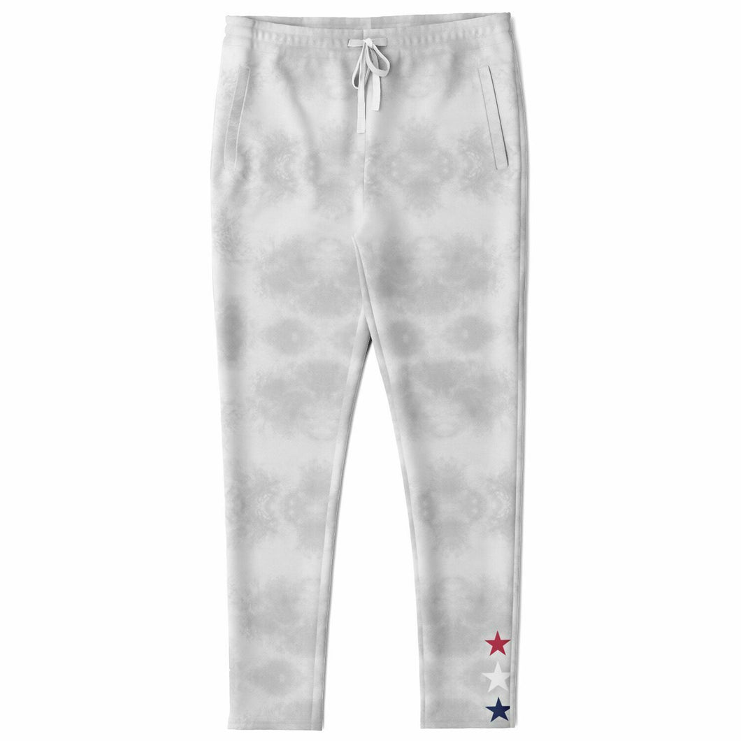 Ladies Grey RWB Star Track Pants