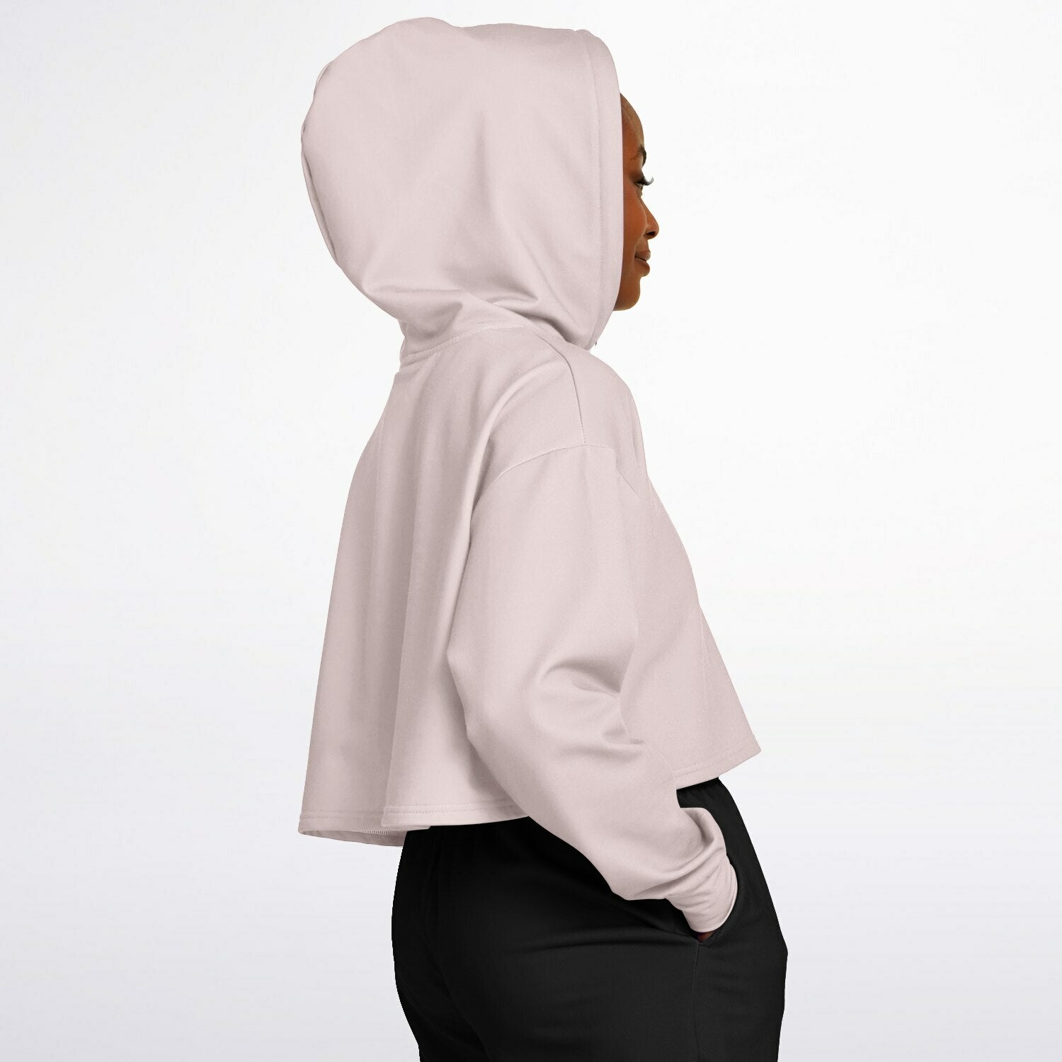 Ladies Faded Pinnk Fashion Dance Hoodie
