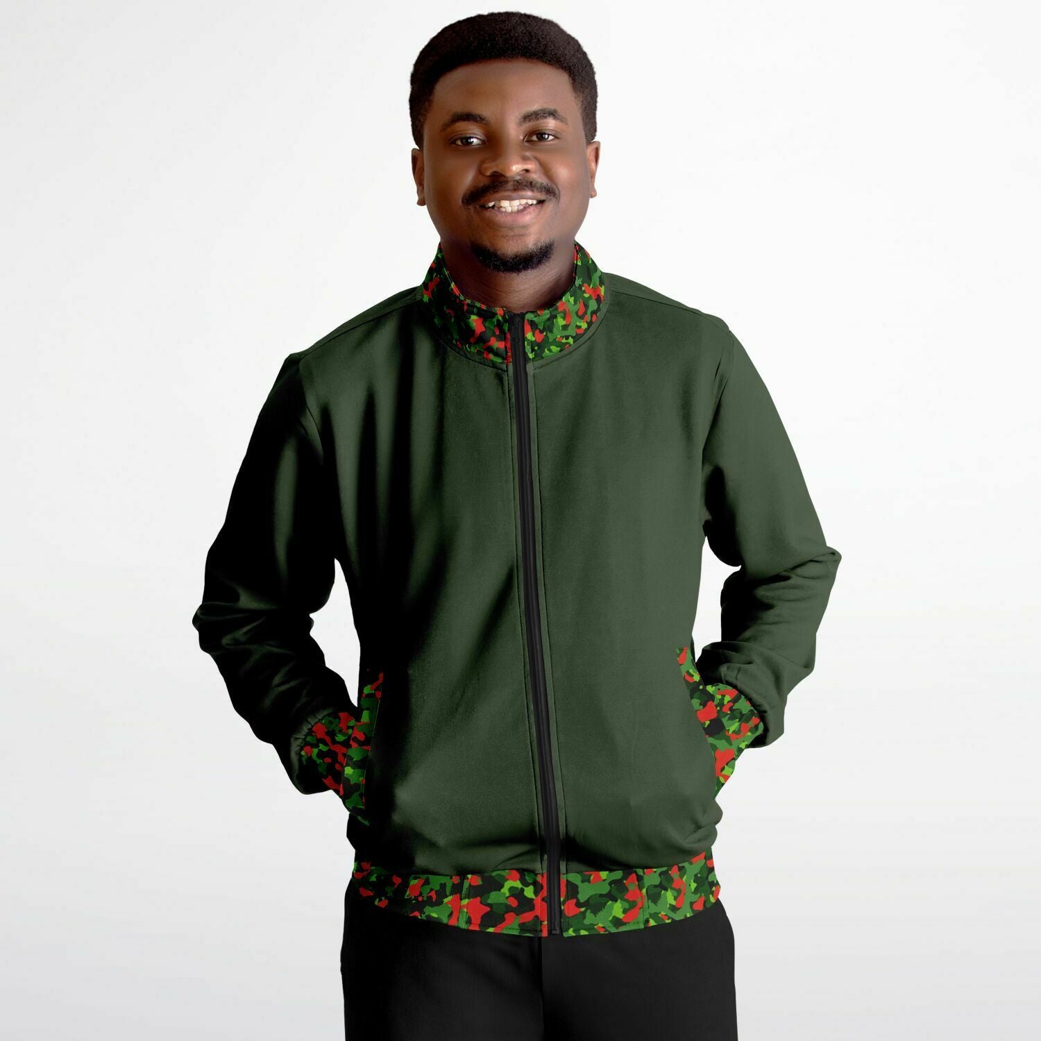 Xmas Camouflage Track Jacket