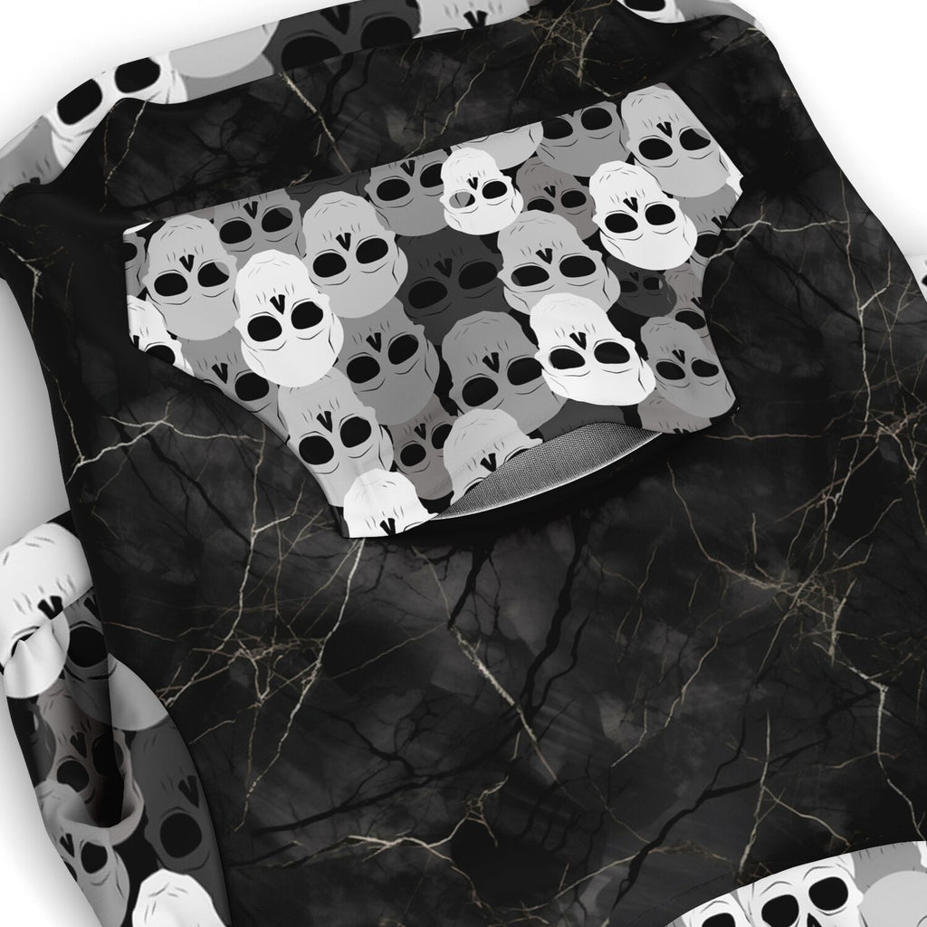 Pile of skulls Fashion Dog Zip-Up Hoodie