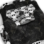 Pile of skulls Fashion Dog Zip-Up Hoodie
