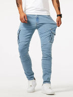 Men's Cotton Cargo Casual Pants