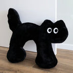Black Cat Pillow Cushion