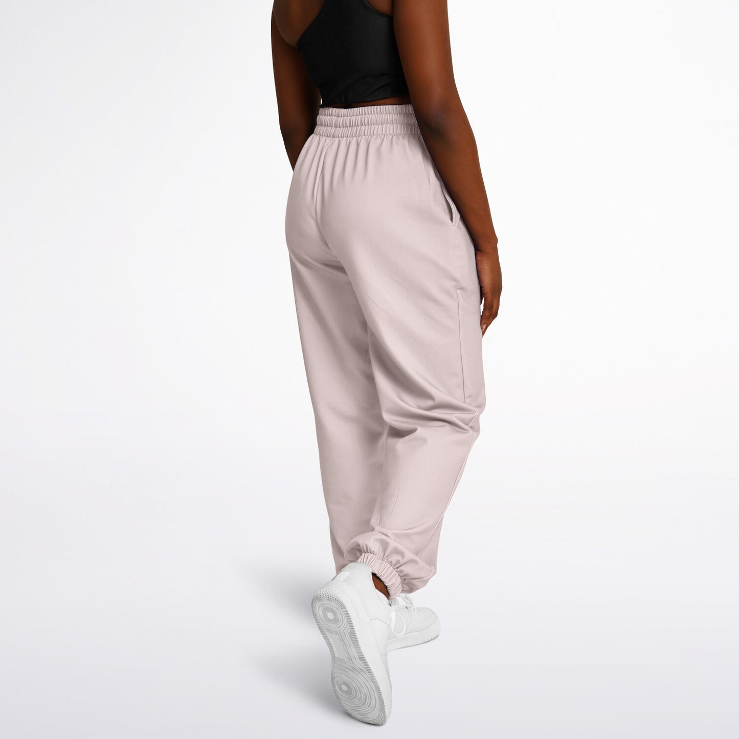 Ladies Faded Pink Fashion Dance Sweatpants