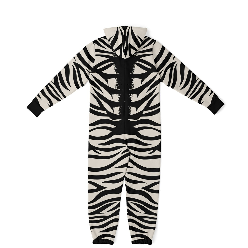 Men's Tan Zebra Jumpsuit