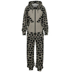 Snow Leopard Mens Jumpsuit