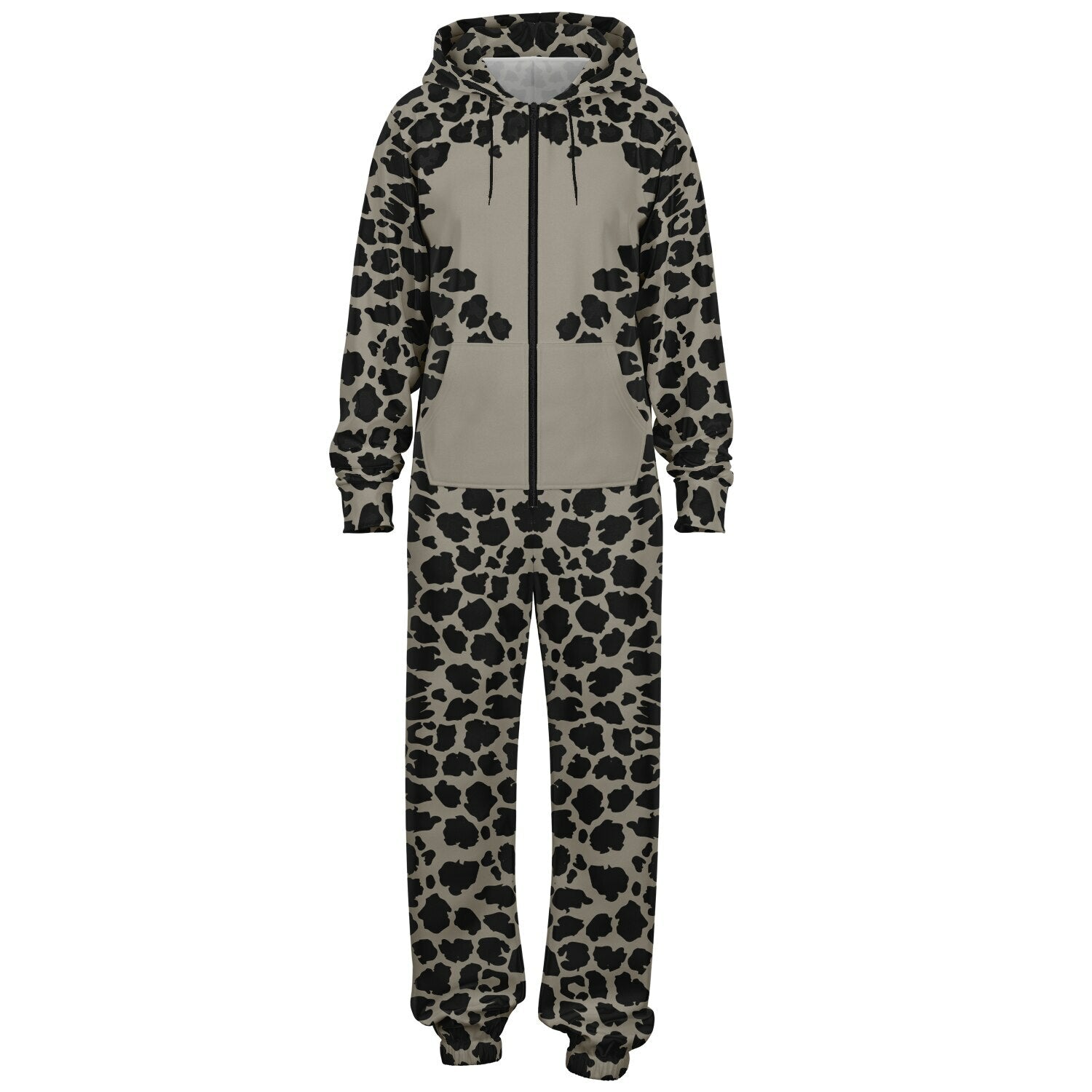 Snow Leopard Mens Jumpsuit