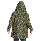 Green Tree Camo Microfleece Cloak