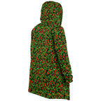 Christmas Camo Microfleece Cloak