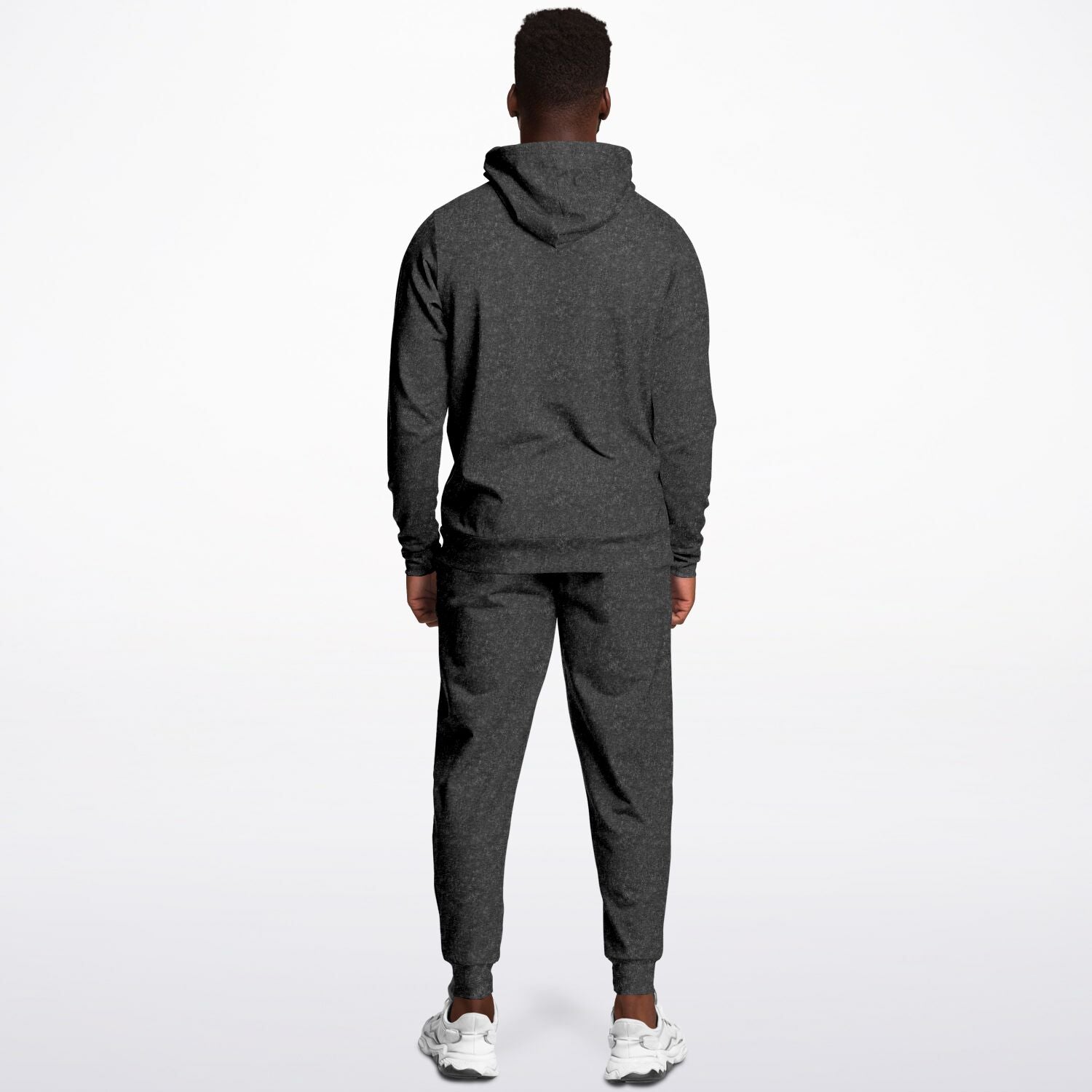 Men's America Black Acid Wash Hoodie & Jogger Set