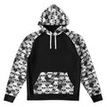 Skull Pile Raglan Hoodie