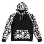 Skull Pile Raglan Hoodie