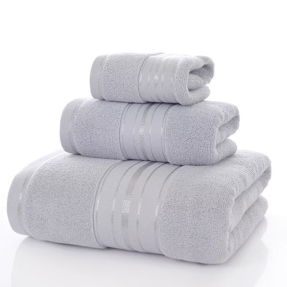 Pure Cotton Bath Towel Set