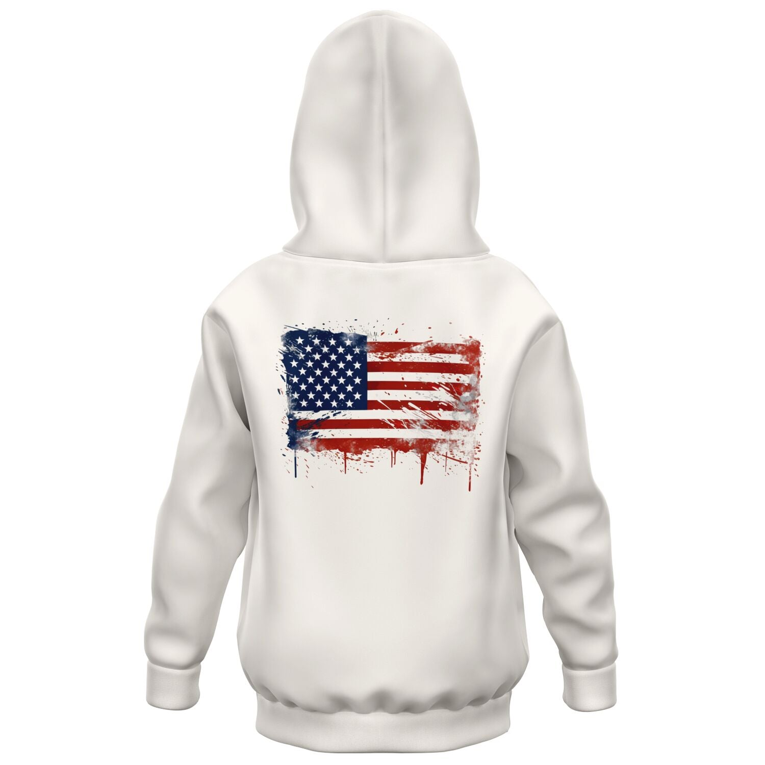 Splatter Flag Kids Hoodie