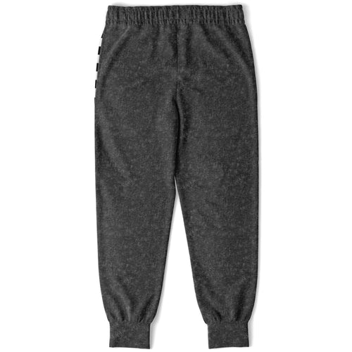 America Drip Black Acid Wash Kids/Youth Jogger