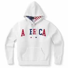 Load image into Gallery viewer, America RWB Ladies Hoodie
