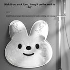 Home Bathroom Non-Slip Foot Washing and Massage Bunny Mat