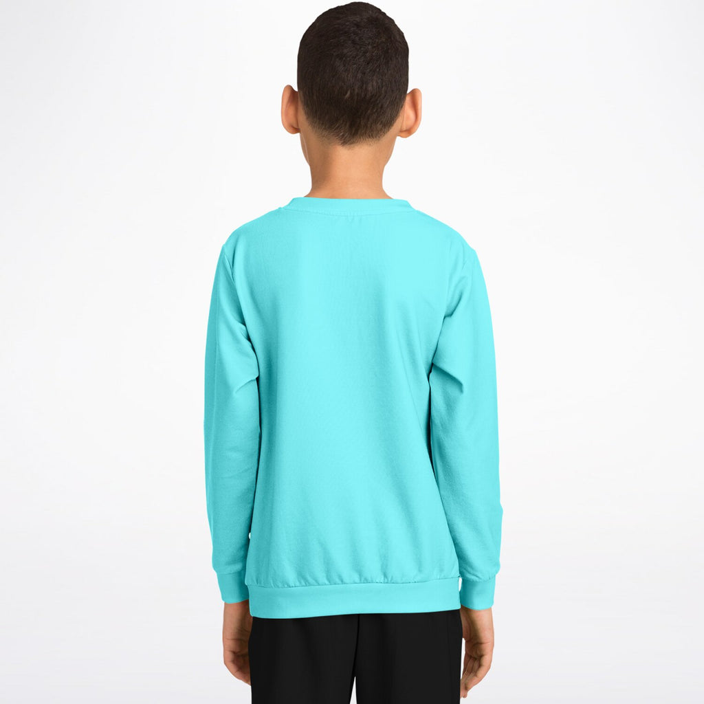 Electric Blue Fashion Kids/Youth Sweatshirt