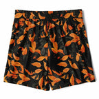 Orange leaves Camouflage Men's 2-in-1 Shorts