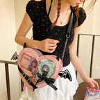 Heart-shaped Crossbody Bag for Women