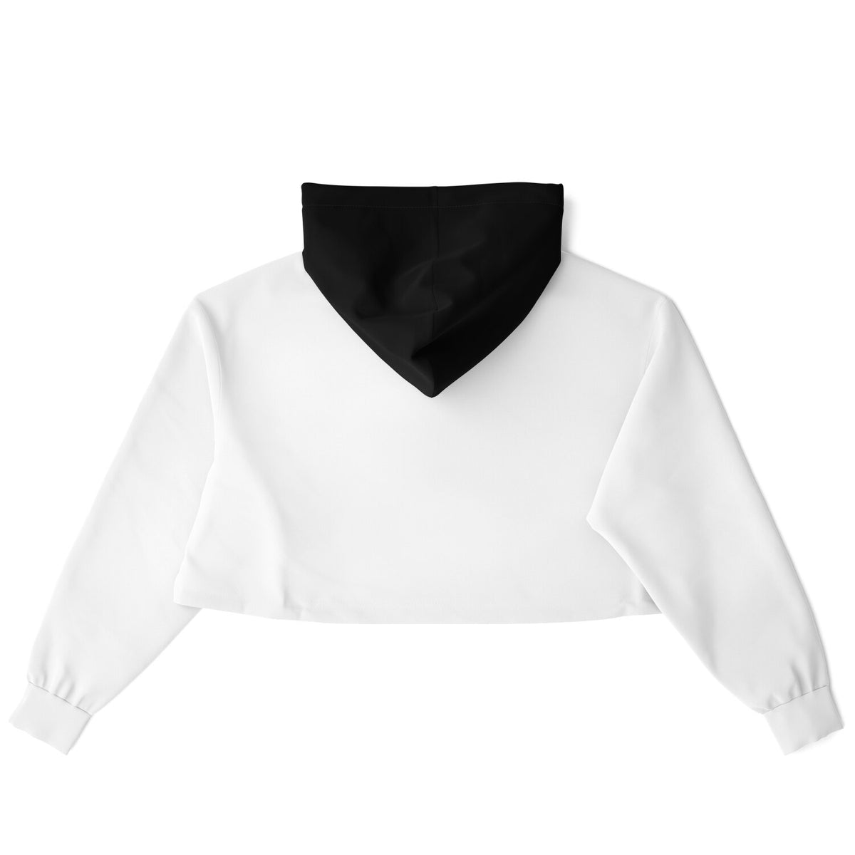 Ghost Face Cropped Ladies Dance Hoodie