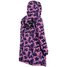 Load image into Gallery viewer, Purple Camo Microfleece Cloak
