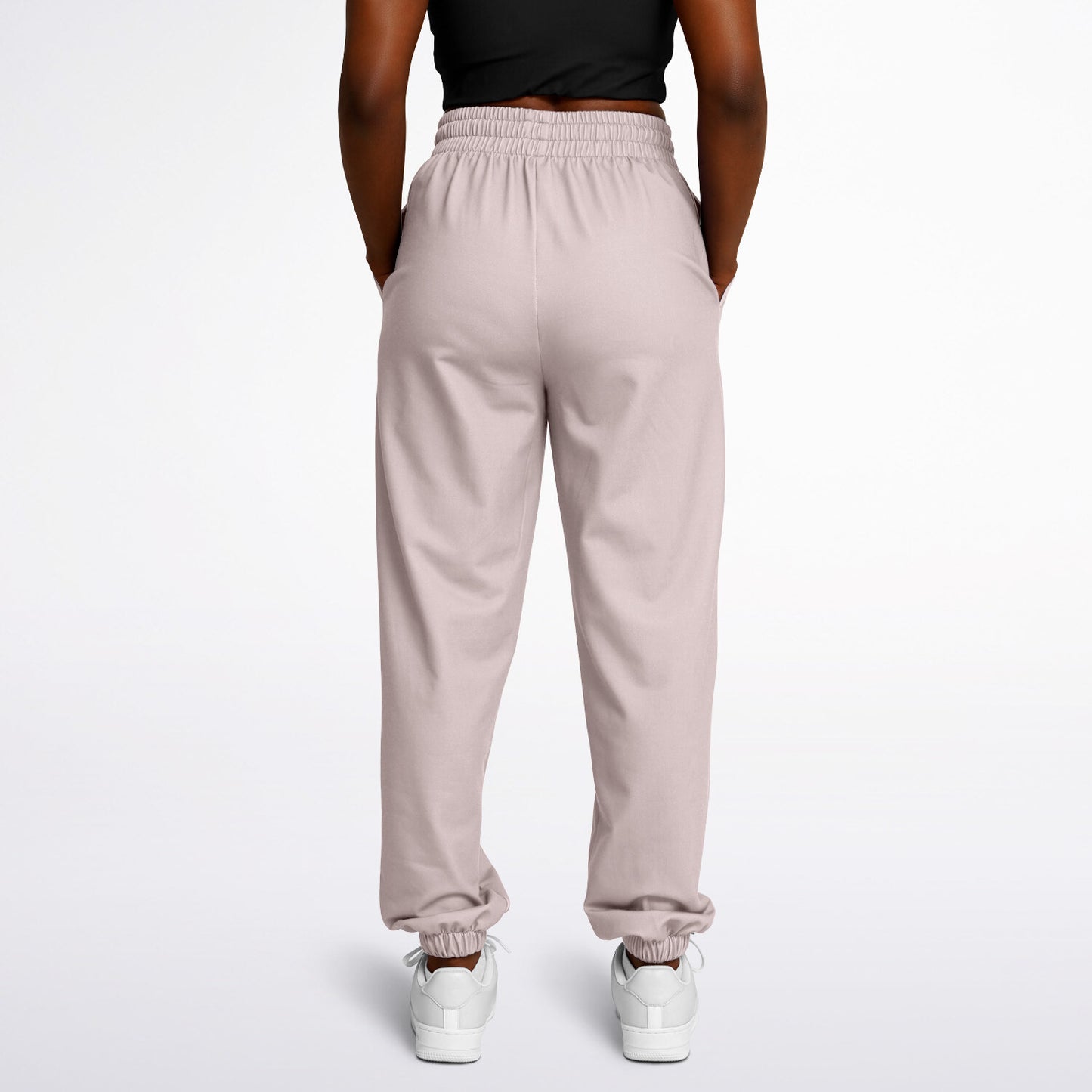 Ladies Faded Pink Fashion Dance Sweatpants