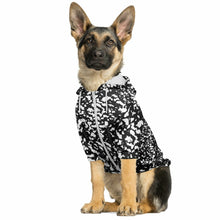 Load image into Gallery viewer, Black Composition notebook Dog Zip-Up Hoodie Halloween Costume
