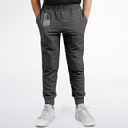America Drip Black Acid Wash Kids/Youth Jogger