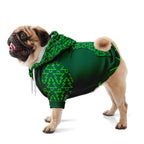 Green Tree Athletic Dog Zip-Up Hoodie