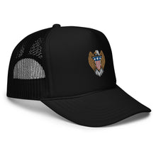 Load image into Gallery viewer, America Shield Eagle Foam Trucker Hat
