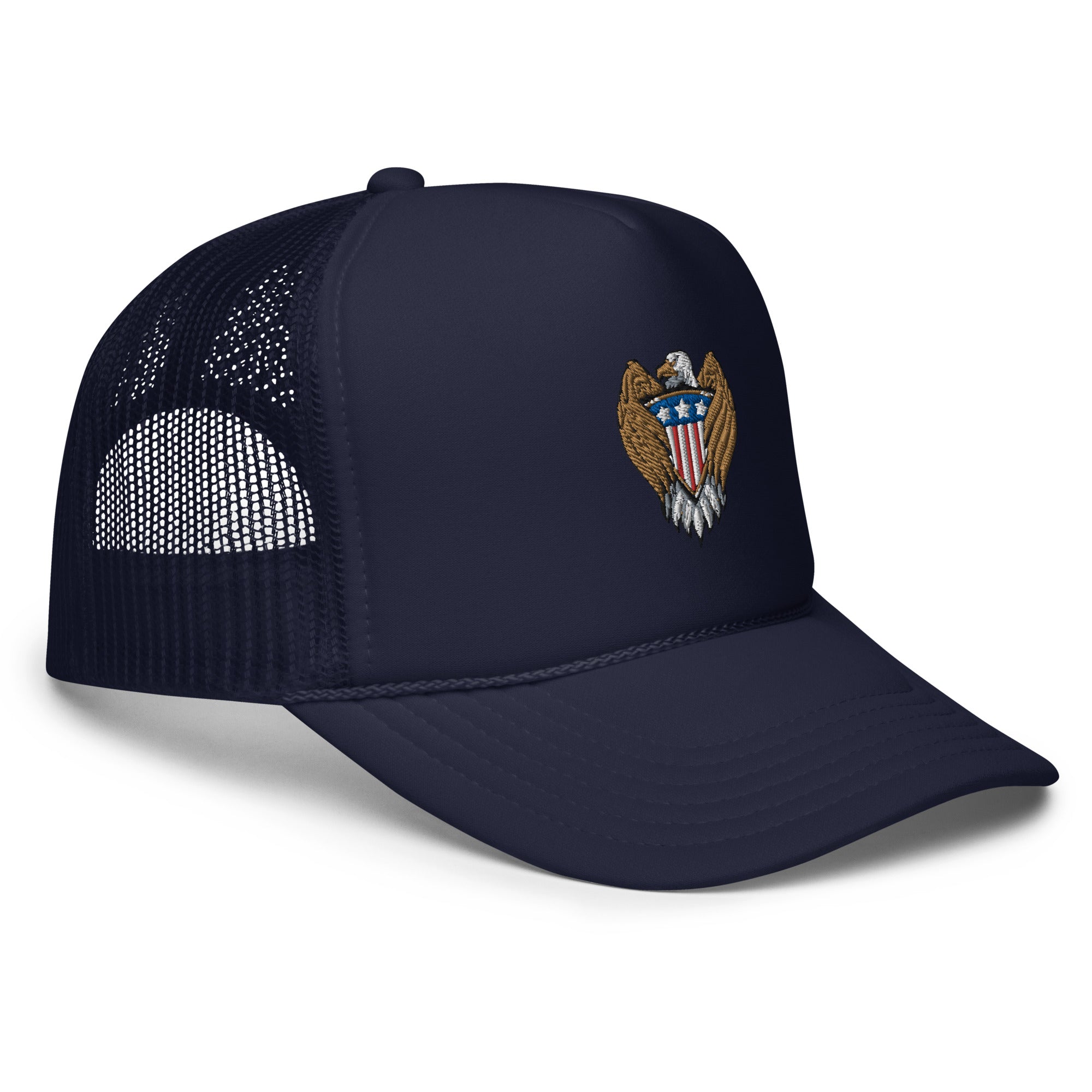 America Shield Eagle Foam Trucker Hat