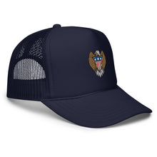 Load image into Gallery viewer, America Shield Eagle Foam Trucker Hat
