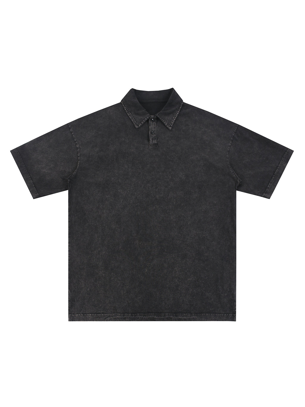 Classic Jacko Lantern Silhouette Heavyweight Snow-Washed Polo T-Shirt