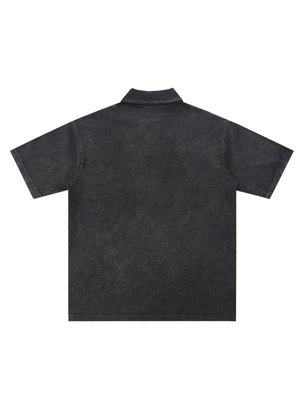 Classic Jacko Lantern Silhouette Heavyweight Snow-Washed Polo T-Shirt