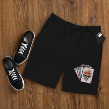 Load image into Gallery viewer, Killer Poker Hand Men&#39;s fleece shorts
