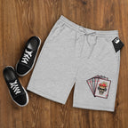 Killer Poker Hand Men's fleece shorts