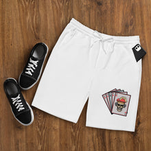 Load image into Gallery viewer, Killer Poker Hand Men&#39;s fleece shorts
